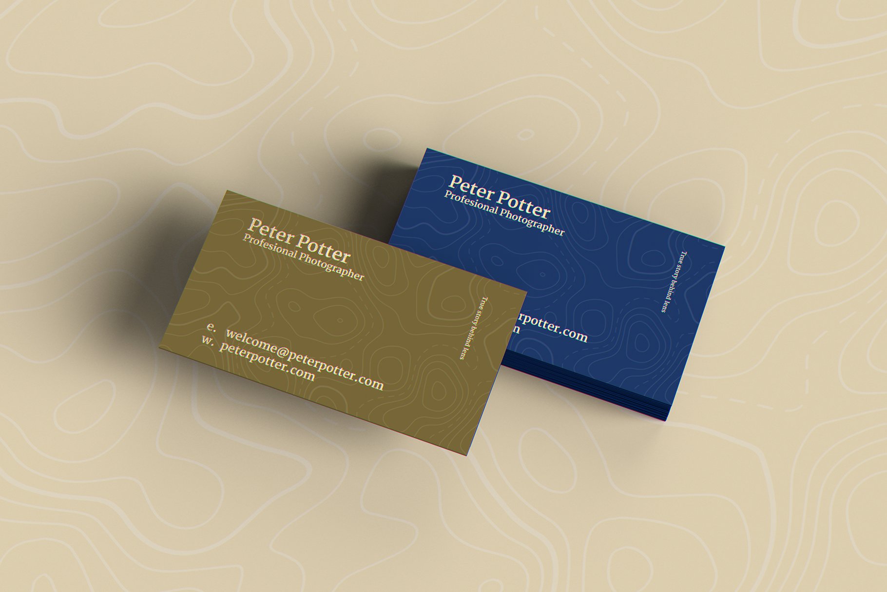 29款商务名片PSD样机模板 Business Card Mockup GigaPack_img_2