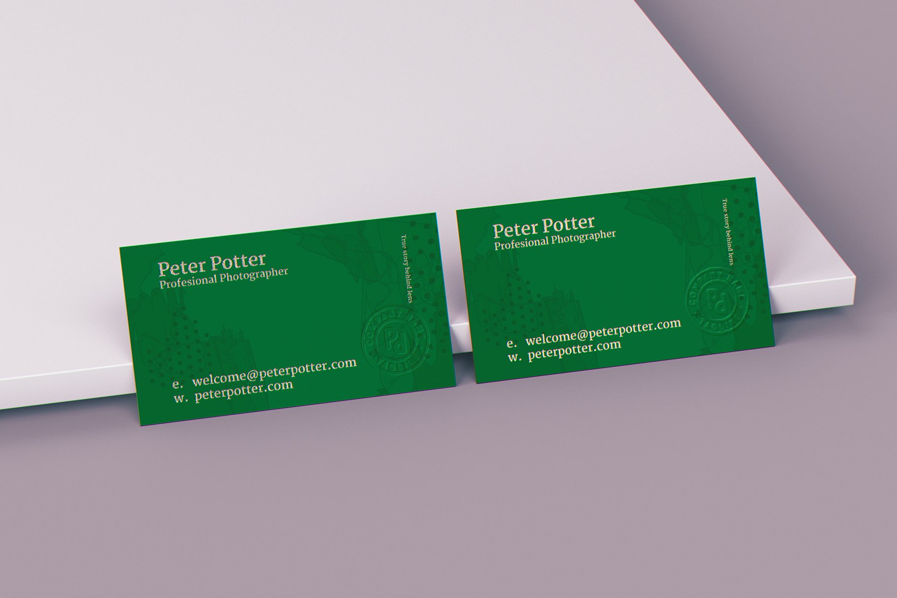 29款商务名片PSD样机模板 Business Card Mockup GigaPack_img_2