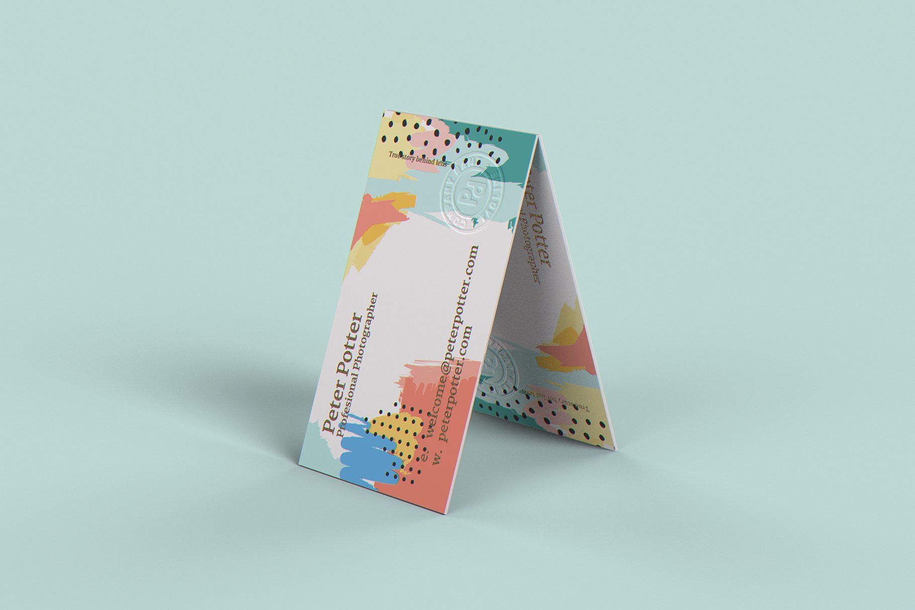 29款商务名片PSD样机模板 Business Card Mockup GigaPack_img_2