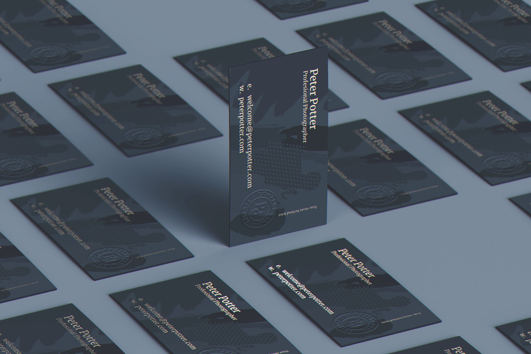 29款商务名片PSD样机模板 Business Card Mockup GigaPack_img_2