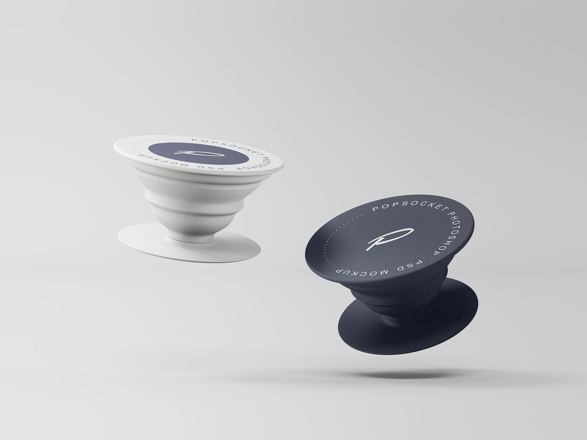 2款手机吸盘支架样机模板 2 Popsocket Mockups_img_2