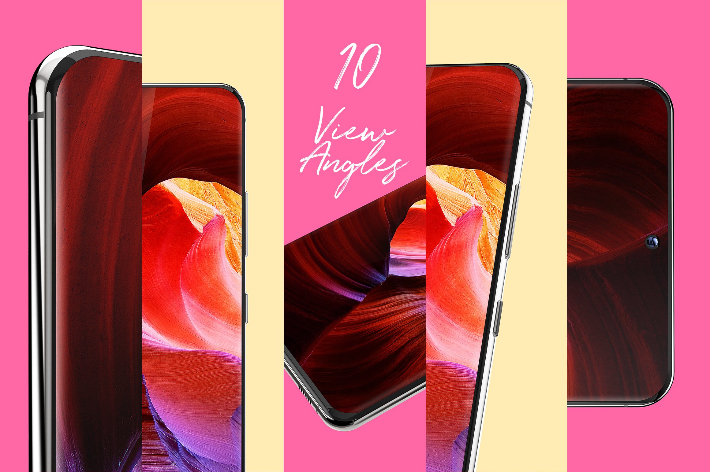 三星Galaxy S20 Ultra手机屏幕演示样机模板 Samsung Galaxy S20 Ultra Mockup_img_2