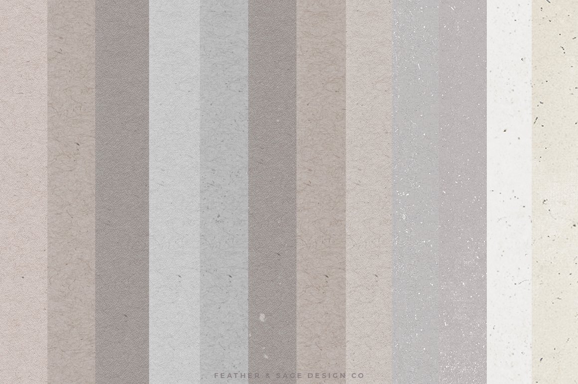 12款牛皮纸张纹理素材 Kraft Works Pattern Set_img_2