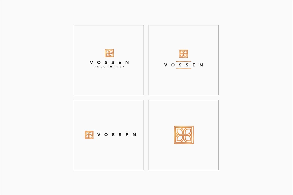 500款抽象几何标志徽标矢量素材合集 Geometric Logo Pack_img_2