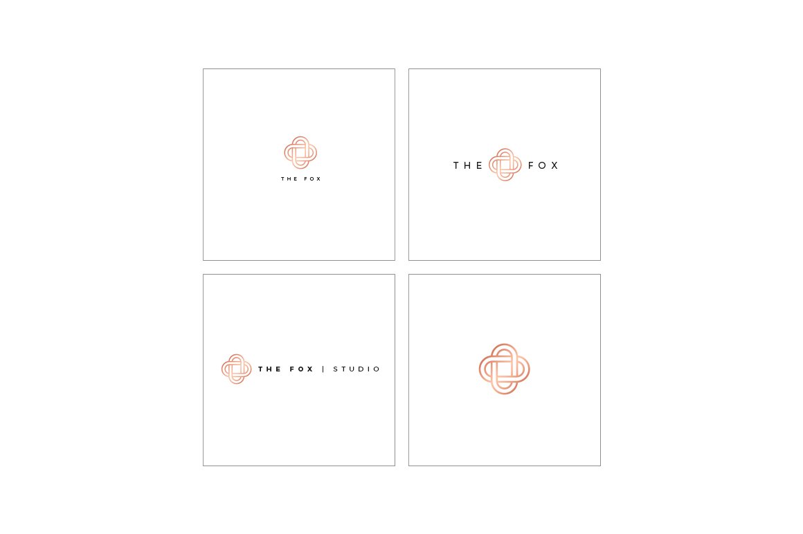 500款抽象几何标志徽标矢量素材合集 Geometric Logo Pack_img_2