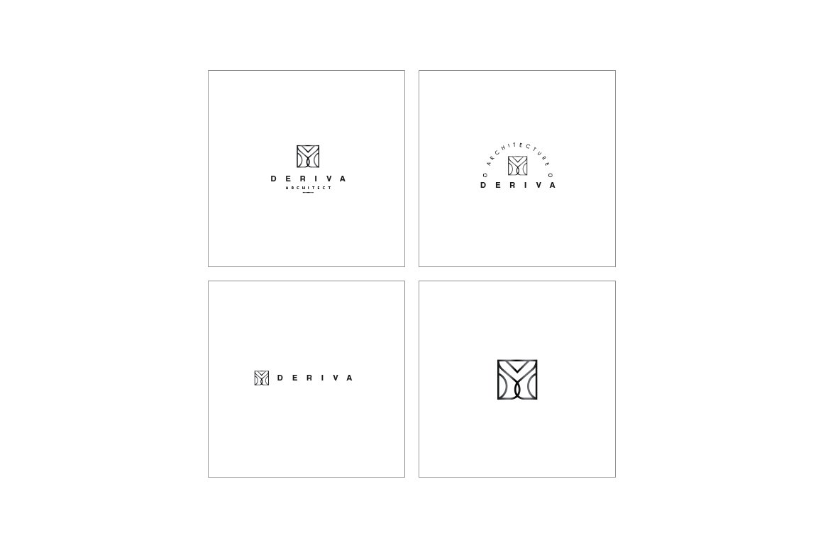 500款抽象几何标志徽标矢量素材合集 Geometric Logo Pack_img_2