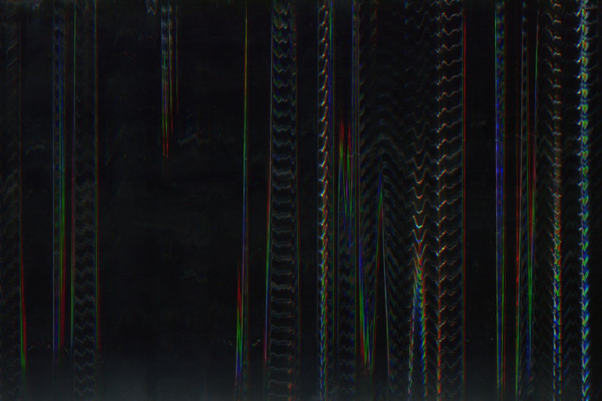潮流高清故障风背景纹理JPG素材 Glitch Effect Overlays Vol. 1_img_2