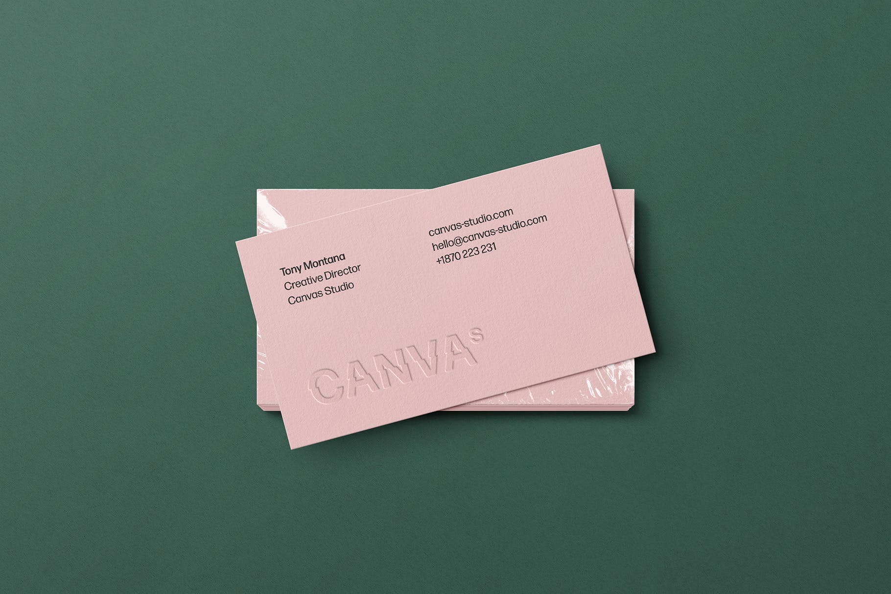 5款商务名片设计样机模板 5 Business Card Mockup Scenes_img_2