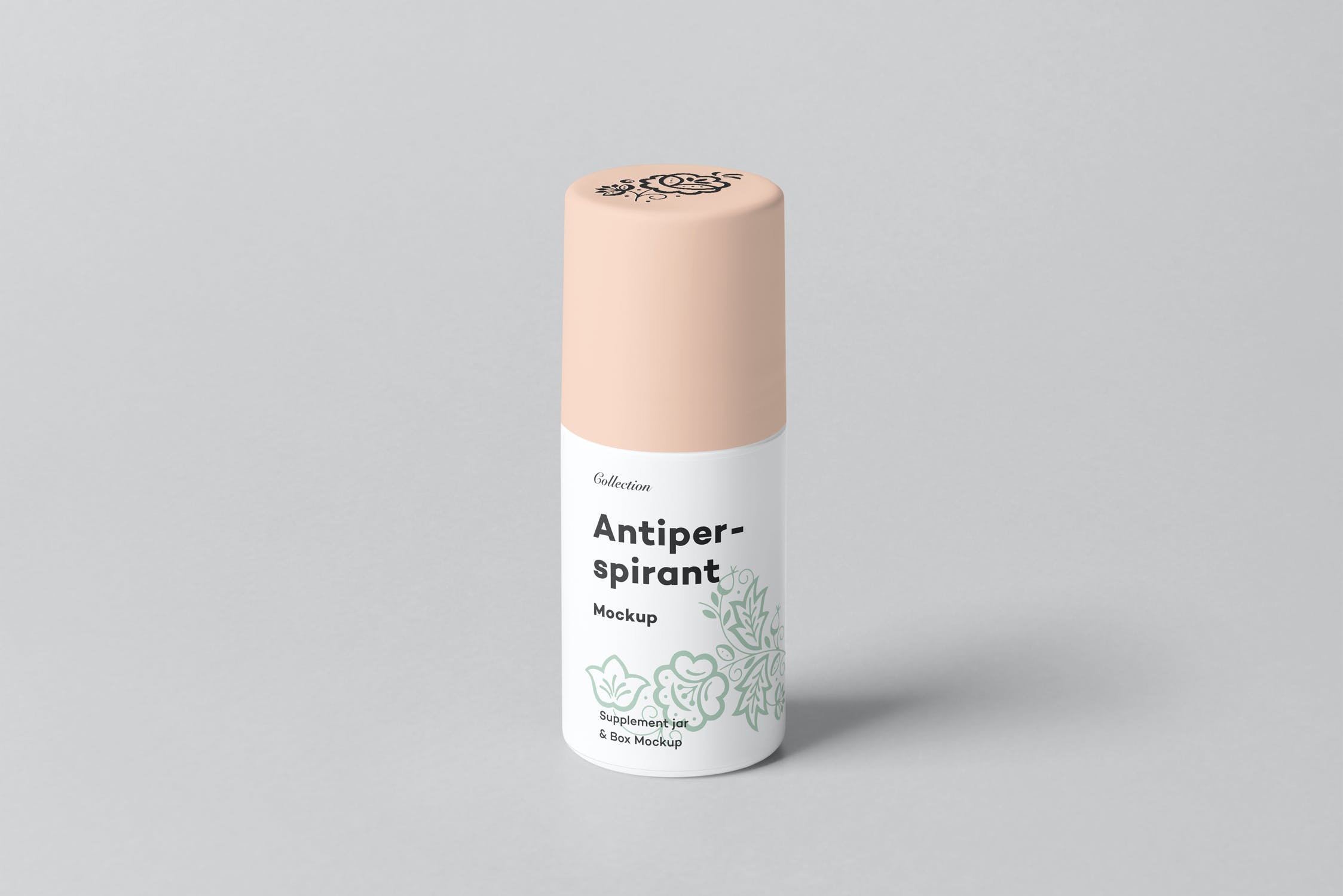 7款化妆品止汗剂塑料瓶包装样机 Antiperspirant Mockup_img_2