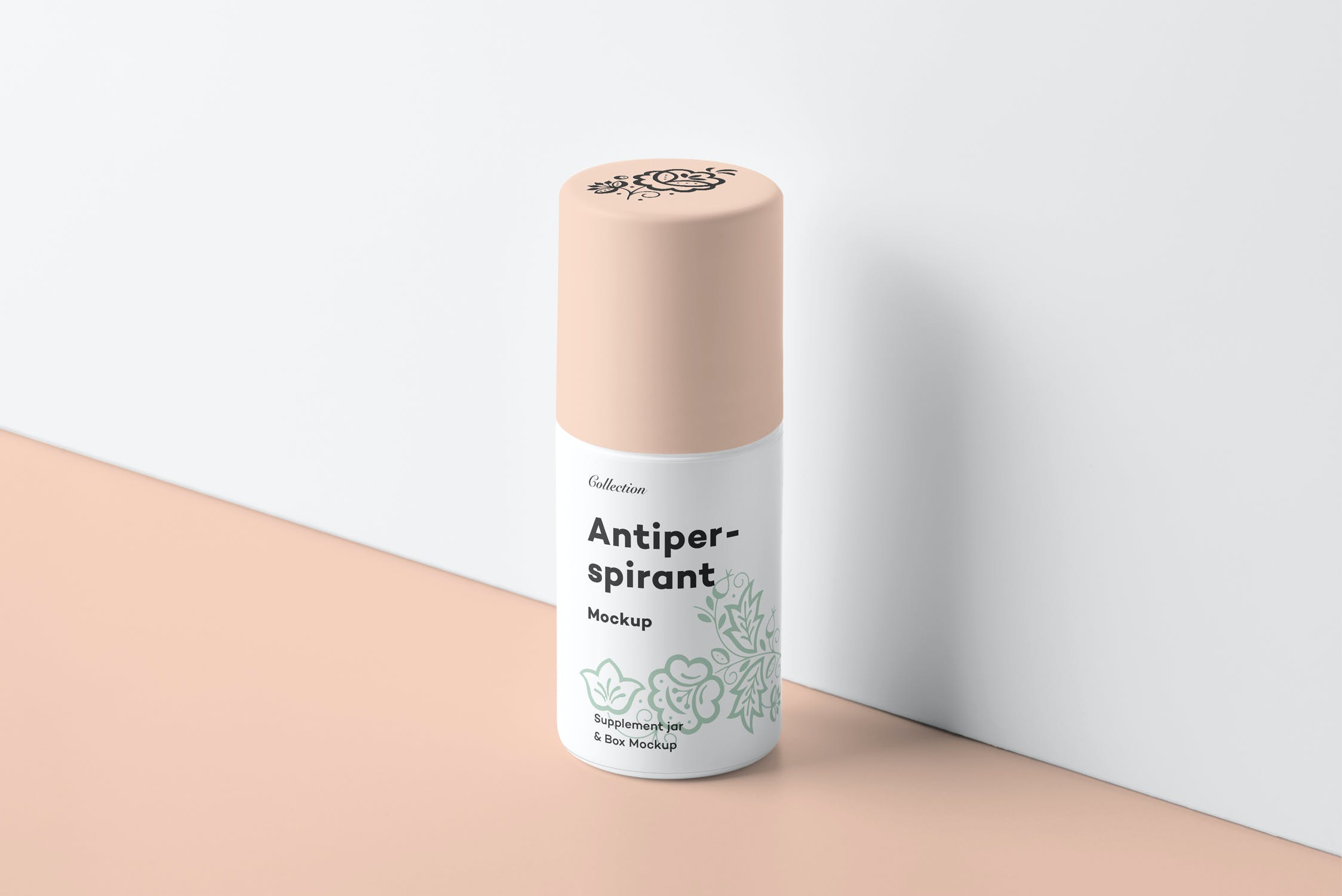 7款化妆品止汗剂塑料瓶包装样机 Antiperspirant Mockup_img_2