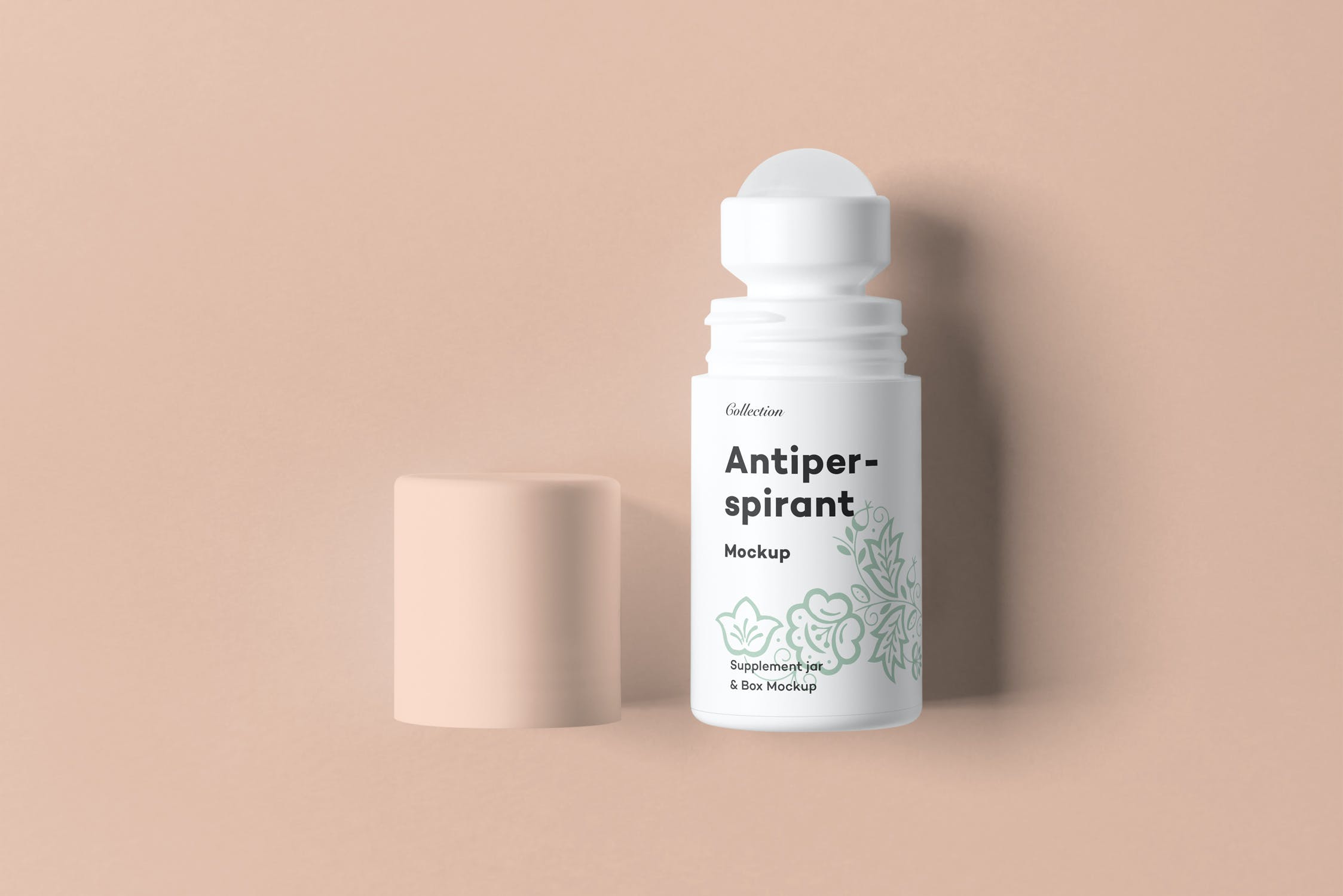 7款化妆品止汗剂塑料瓶包装样机 Antiperspirant Mockup_img_2