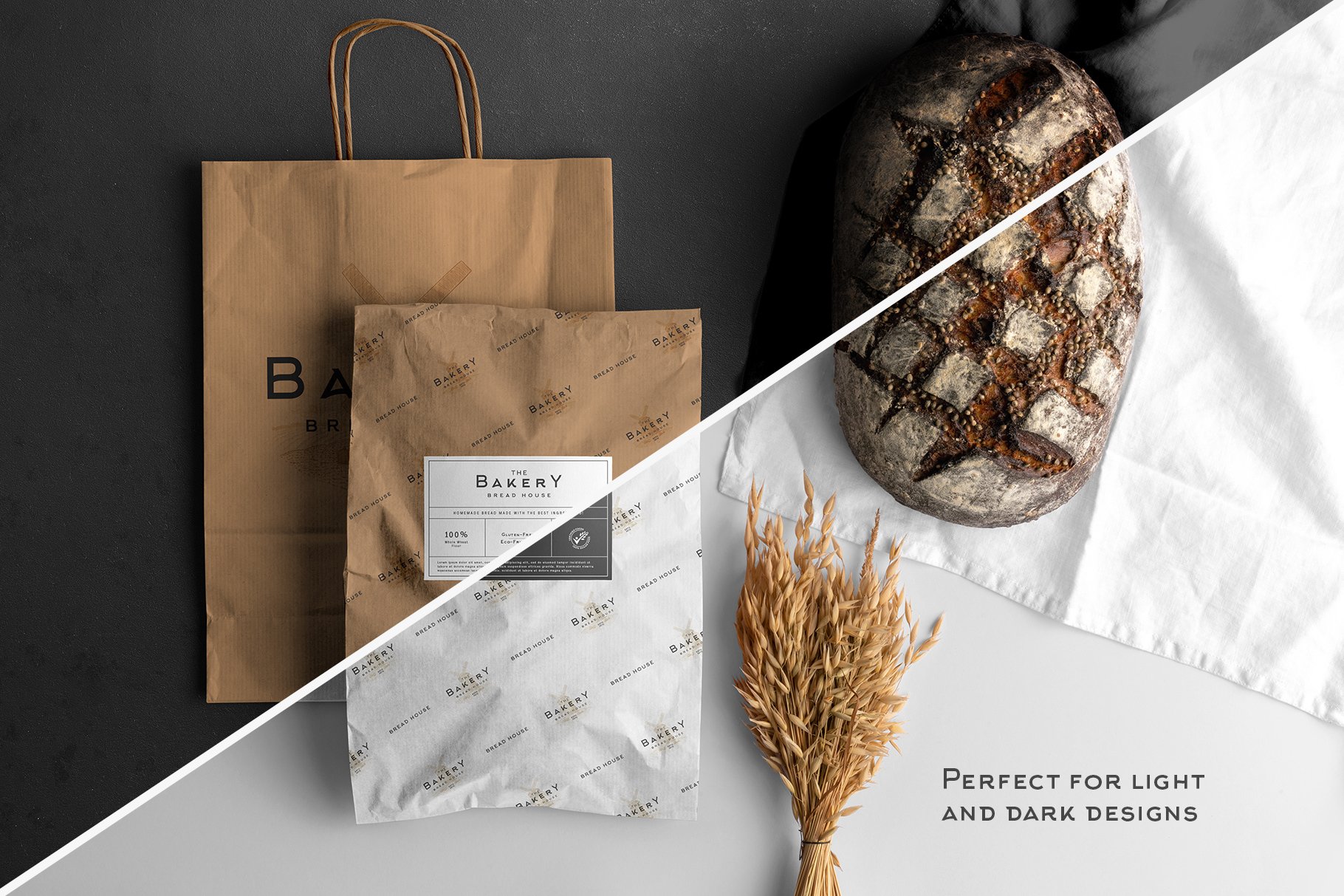 烘培面包店品牌VI场景样机模板 Bakery Branding Mockup Kit_img_2