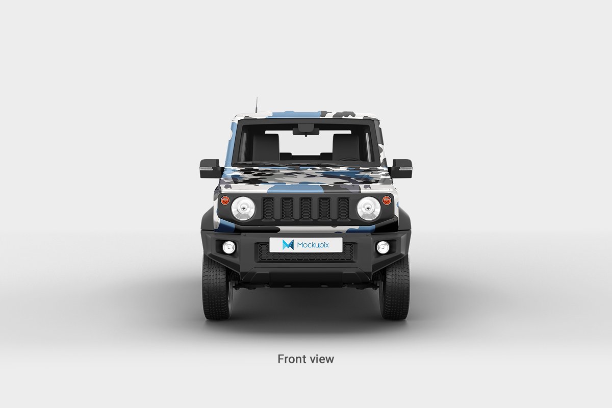 6款吉普小汽车设计样机模型 Car Mockup 9_img_2