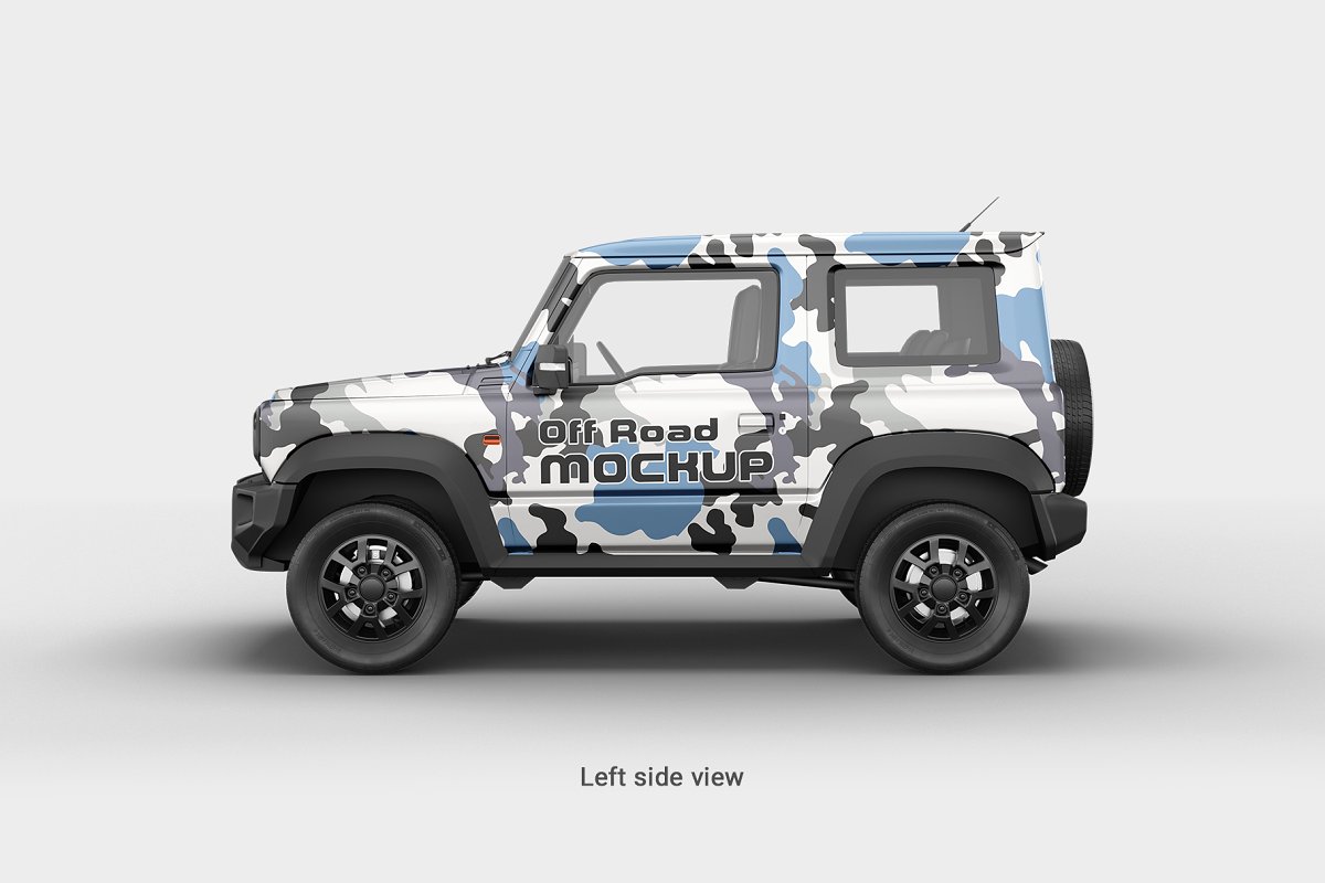 6款吉普小汽车设计样机模型 Car Mockup 9_img_2