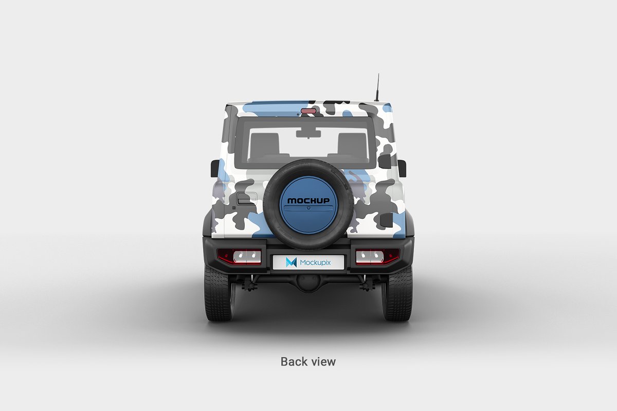 6款吉普小汽车设计样机模型 Car Mockup 9_img_2