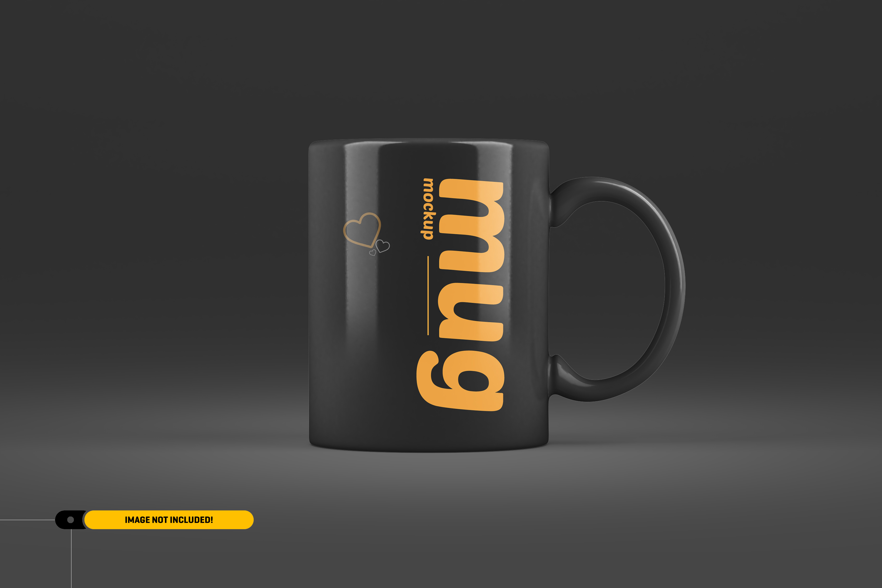 逼真品牌VI设计咖啡瓷杯样机 Coffee Mug Mockup_img_2