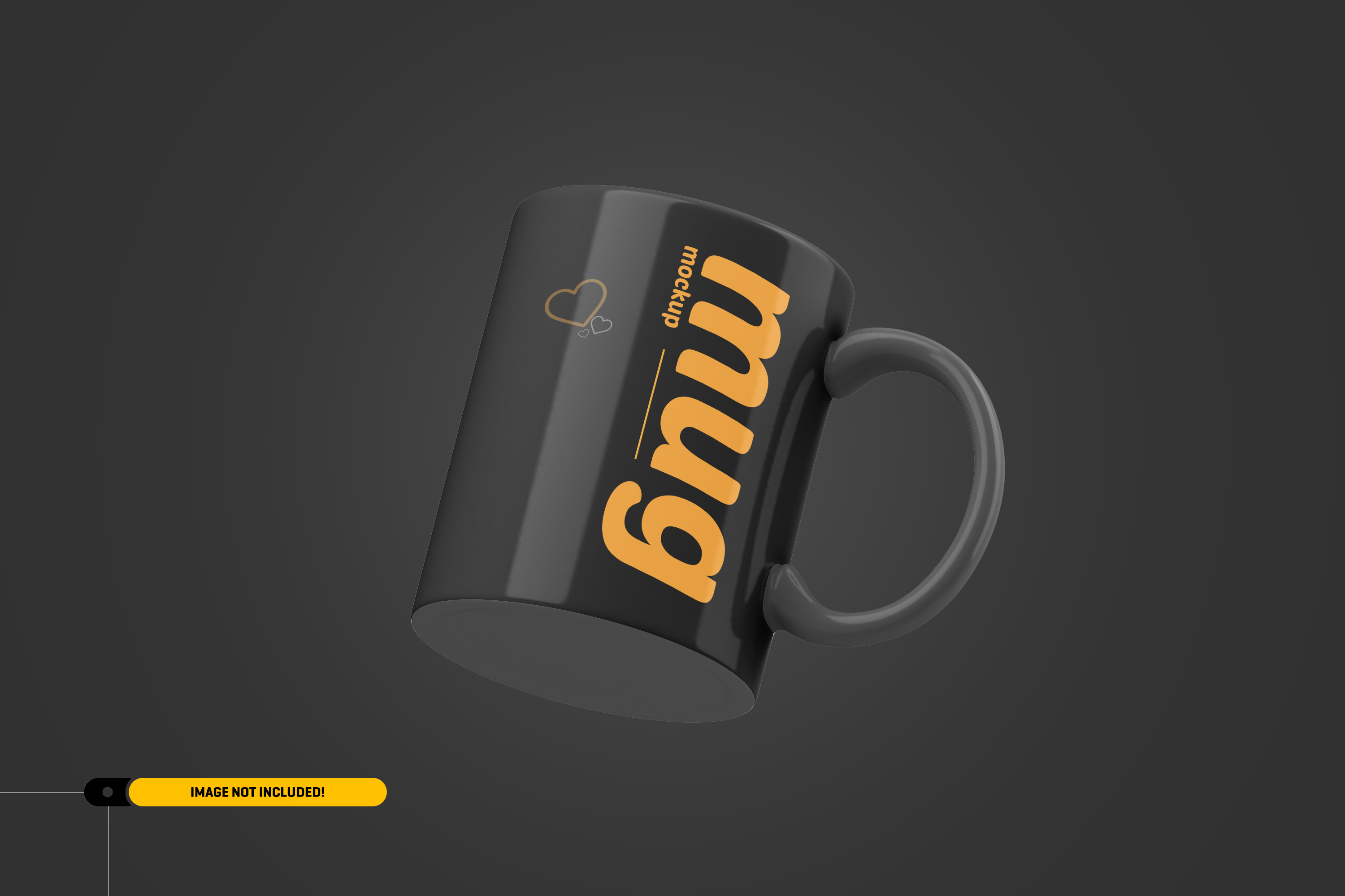 逼真品牌VI设计咖啡瓷杯样机 Coffee Mug Mockup_img_2