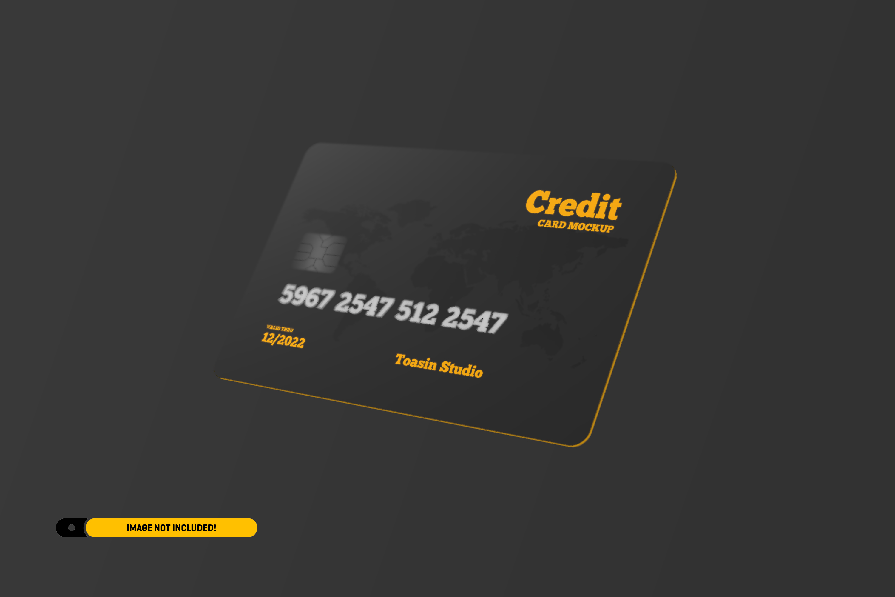 时尚银行信用卡设计样机模板 Credit Cards Mockup_img_2