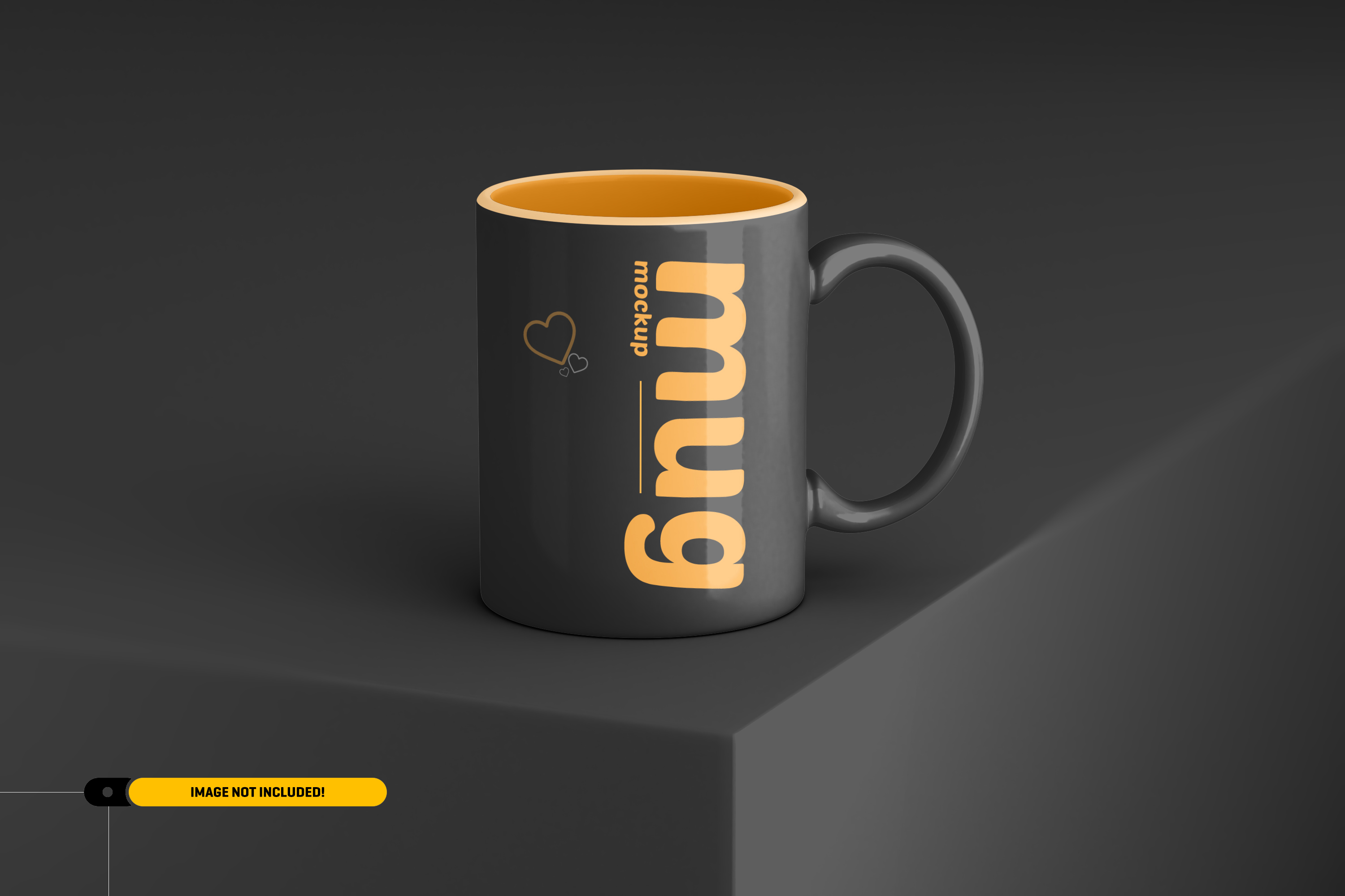 逼真品牌VI设计咖啡瓷杯样机 Coffee Mug Mockup_img_2