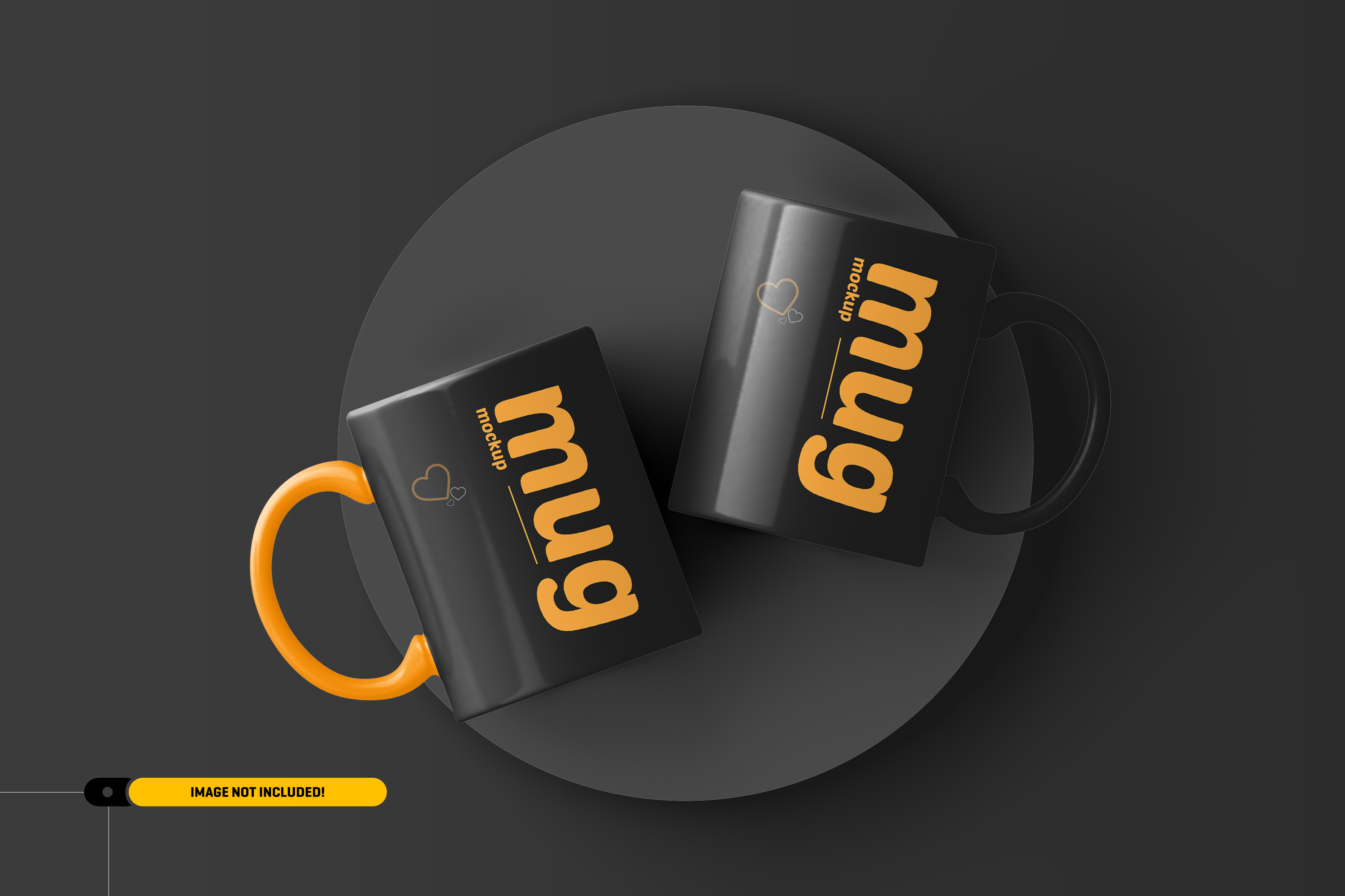 逼真品牌VI设计咖啡瓷杯样机 Coffee Mug Mockup_img_2