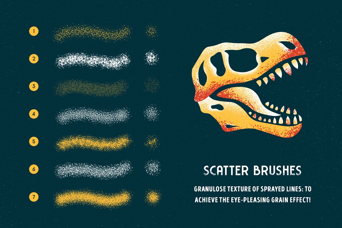 35种着色绘画Affinity笔刷 Shader Brushes For Affinity_img_2