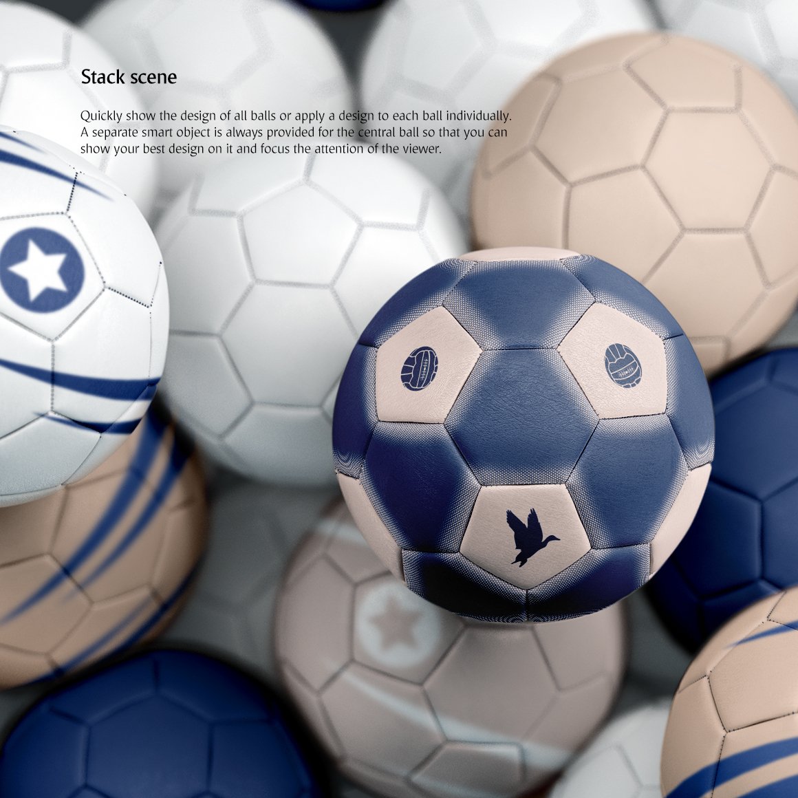 体育足球外观设计360度样机模板 Soccer Ball Animated Mockup_img_2