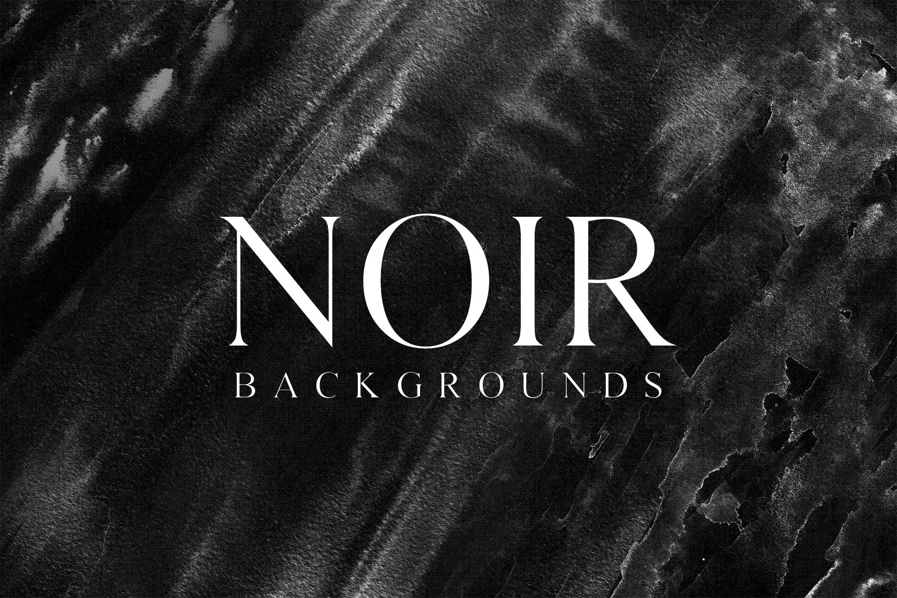 6款潮流黑色粗糙质感背景纹理素材 Noir Backgrounds_img_2