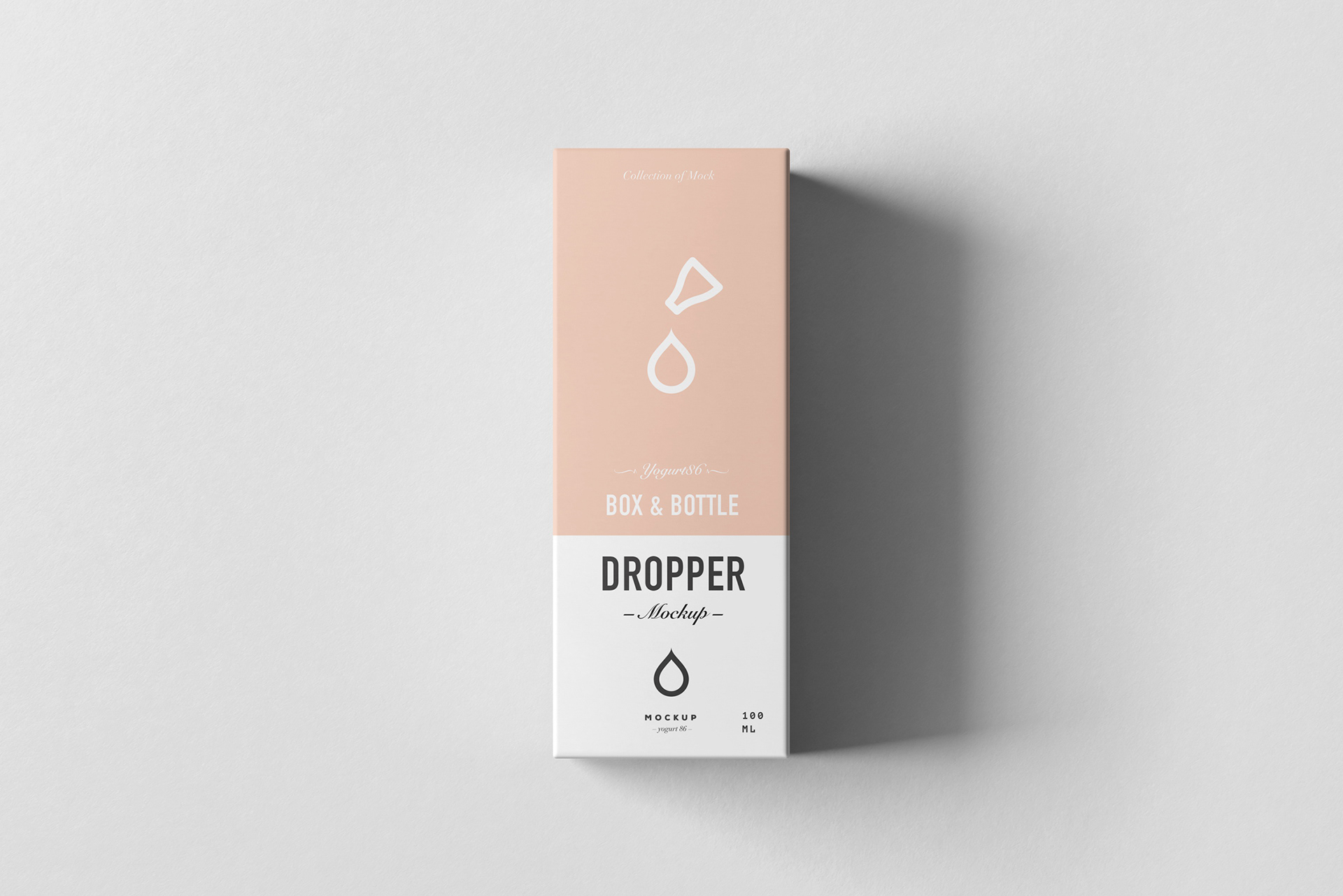 11个逼真药物滴管瓶包装盒设计效果图样机模板 Dropper Bottle Mockup 5_img_2