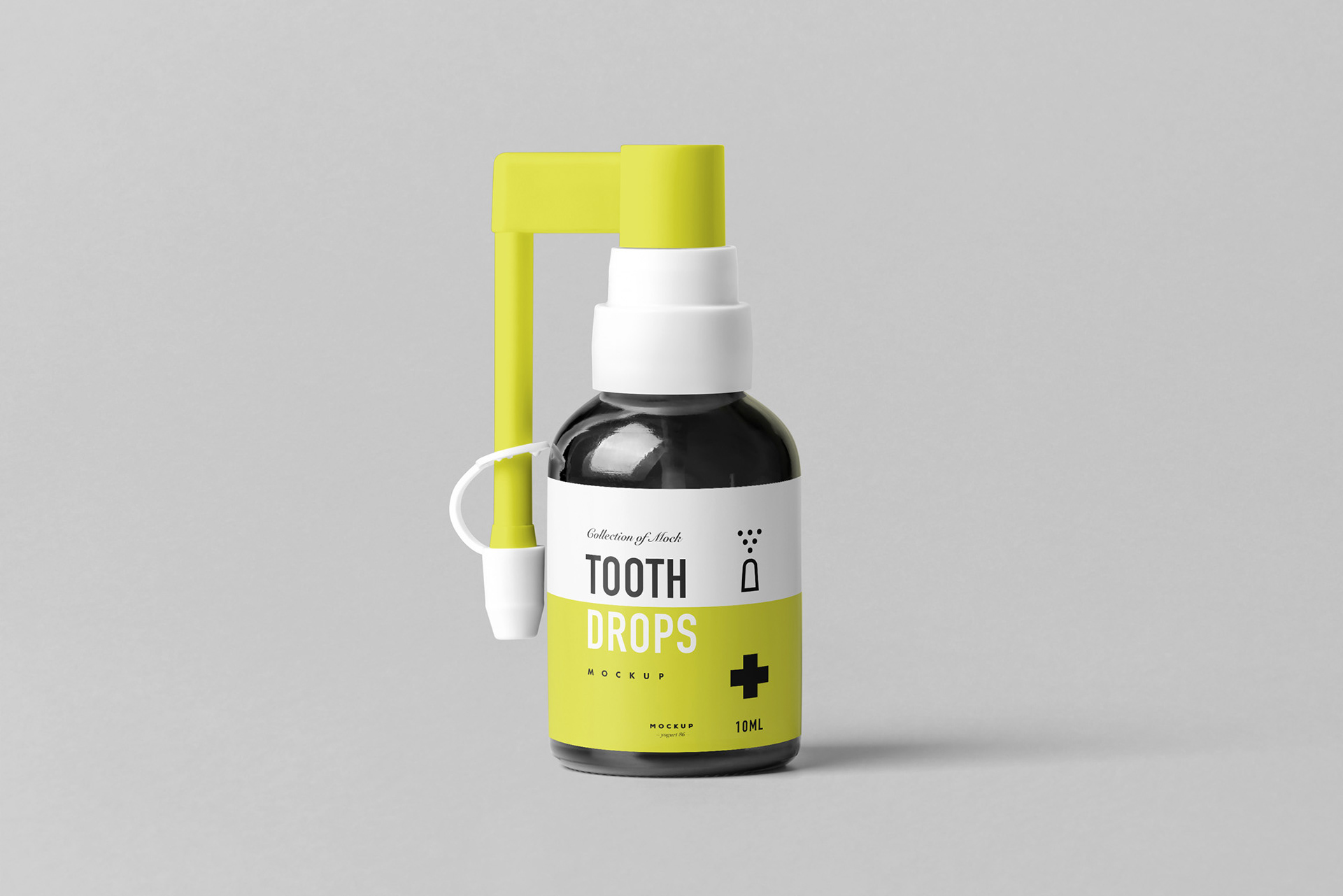 药物滴管瓶包装盒设计展示样机 Tooth Drops Applicator Mockup​​​​​​​_img_2