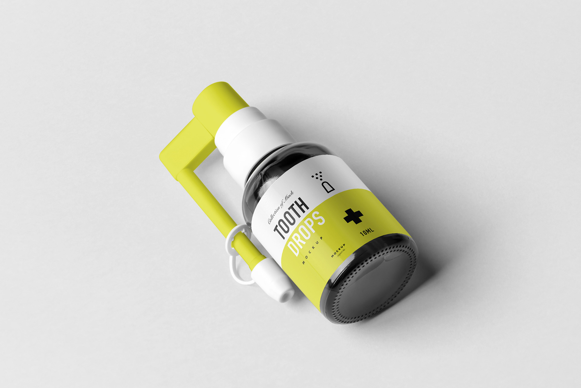 药物滴管瓶包装盒设计展示样机 Tooth Drops Applicator Mockup​​​​​​​_img_2