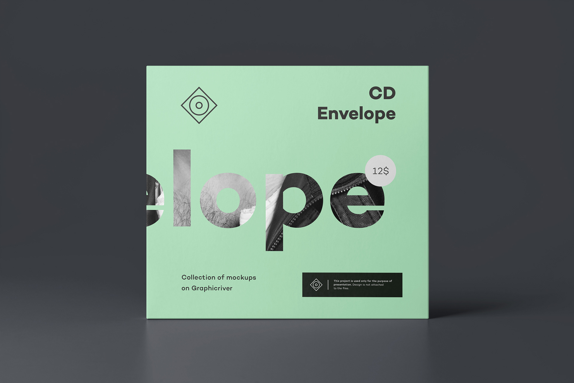 时尚CD包装盒设计展示样机模板 CD Digi Pack Mockup 7​​​​​​​_img_2