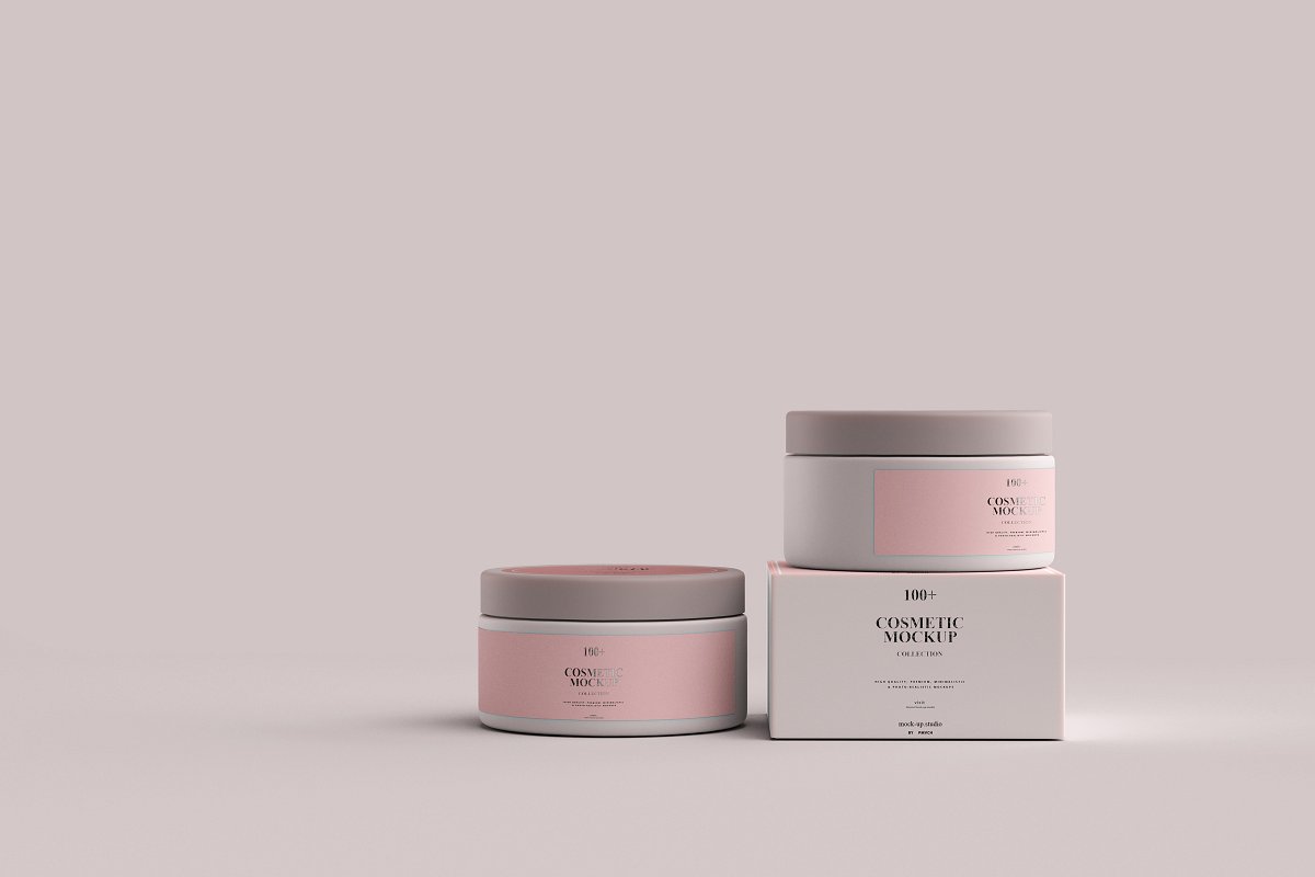 100多个化妆品品牌包装设计展示样机素材模板 100+ Cosmetic Mock-up Collection_img_2