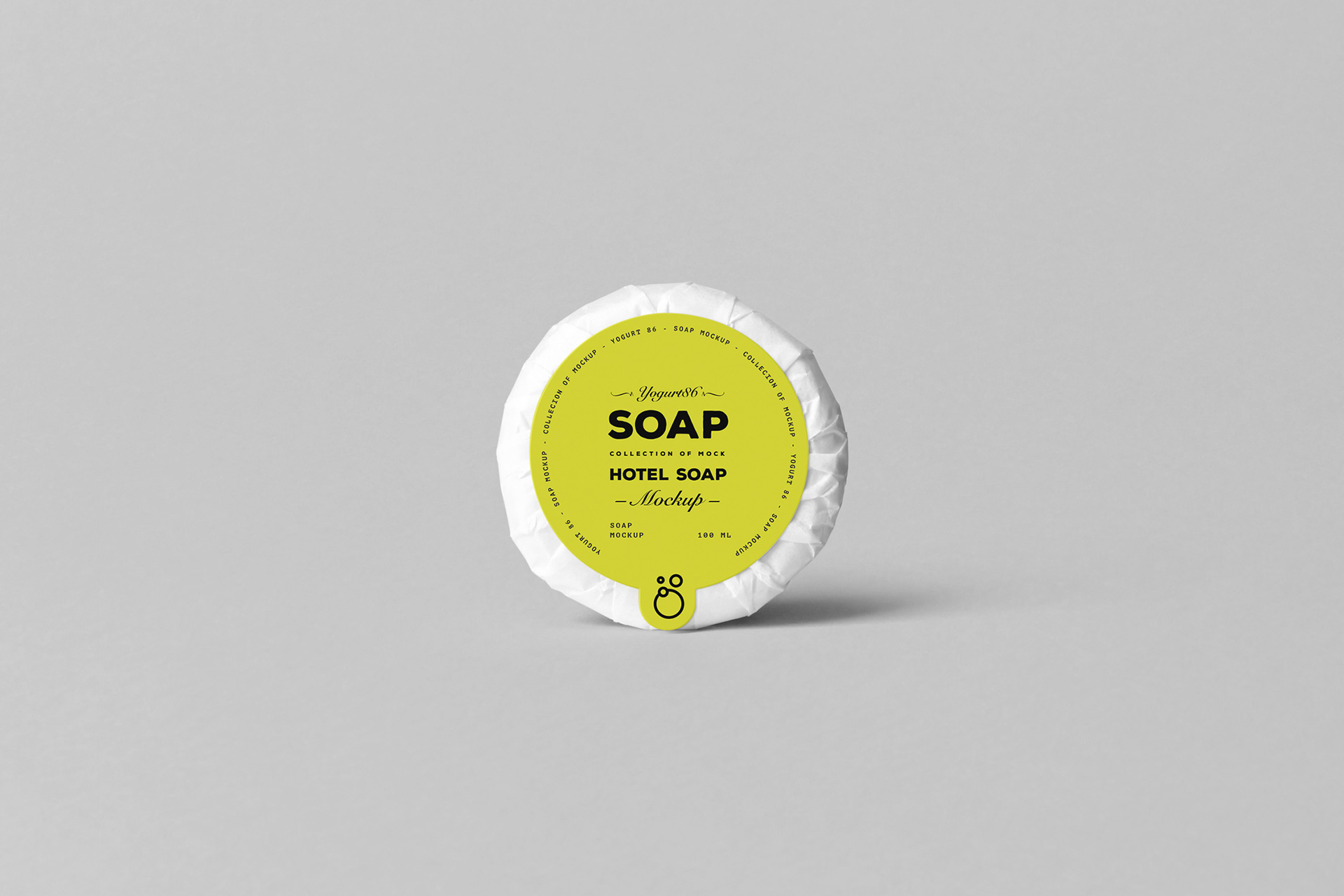 15个逼真肥皂包装袋设计展示样机模板 Soap Mockup_img_2