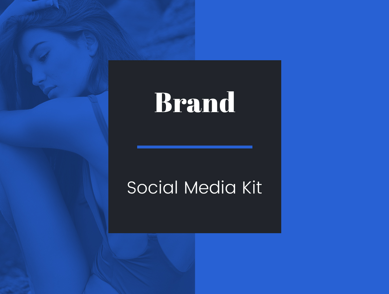 潮流品牌推广社交媒体设计素材模板套件 Brand Social Media Kit_img_2