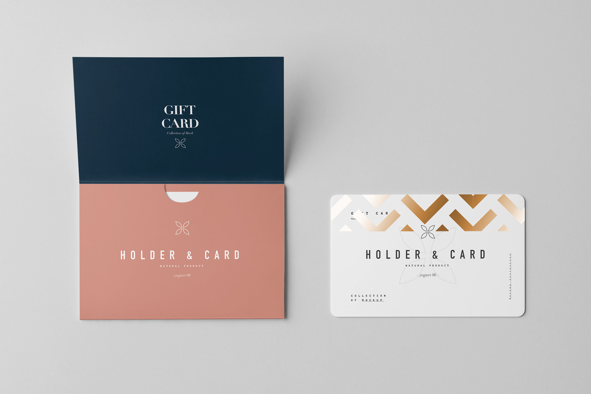 精致商务名片包装盒设计展示样机模板素材 Holder & Card Mockup_img_2