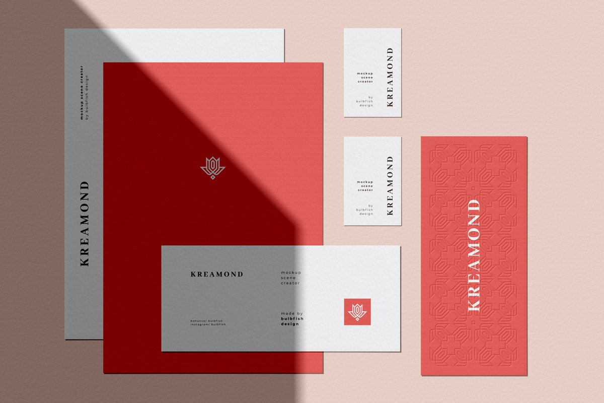 10个品牌VI设计办公用品展示样机模板包 10 Stationery Mockups Pack_img_2