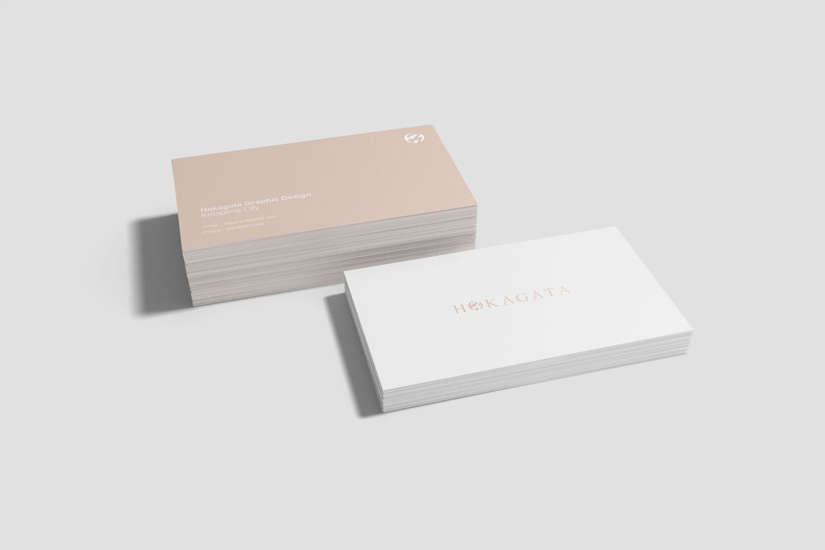 高品质商务个人名片设计效果图样机模板 Business Cards Mockups_img_2