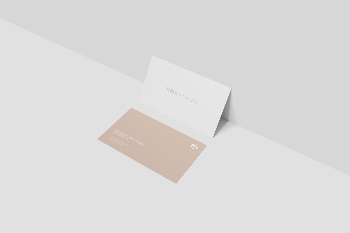 高品质商务个人名片设计效果图样机模板 Business Cards Mockups_img_2