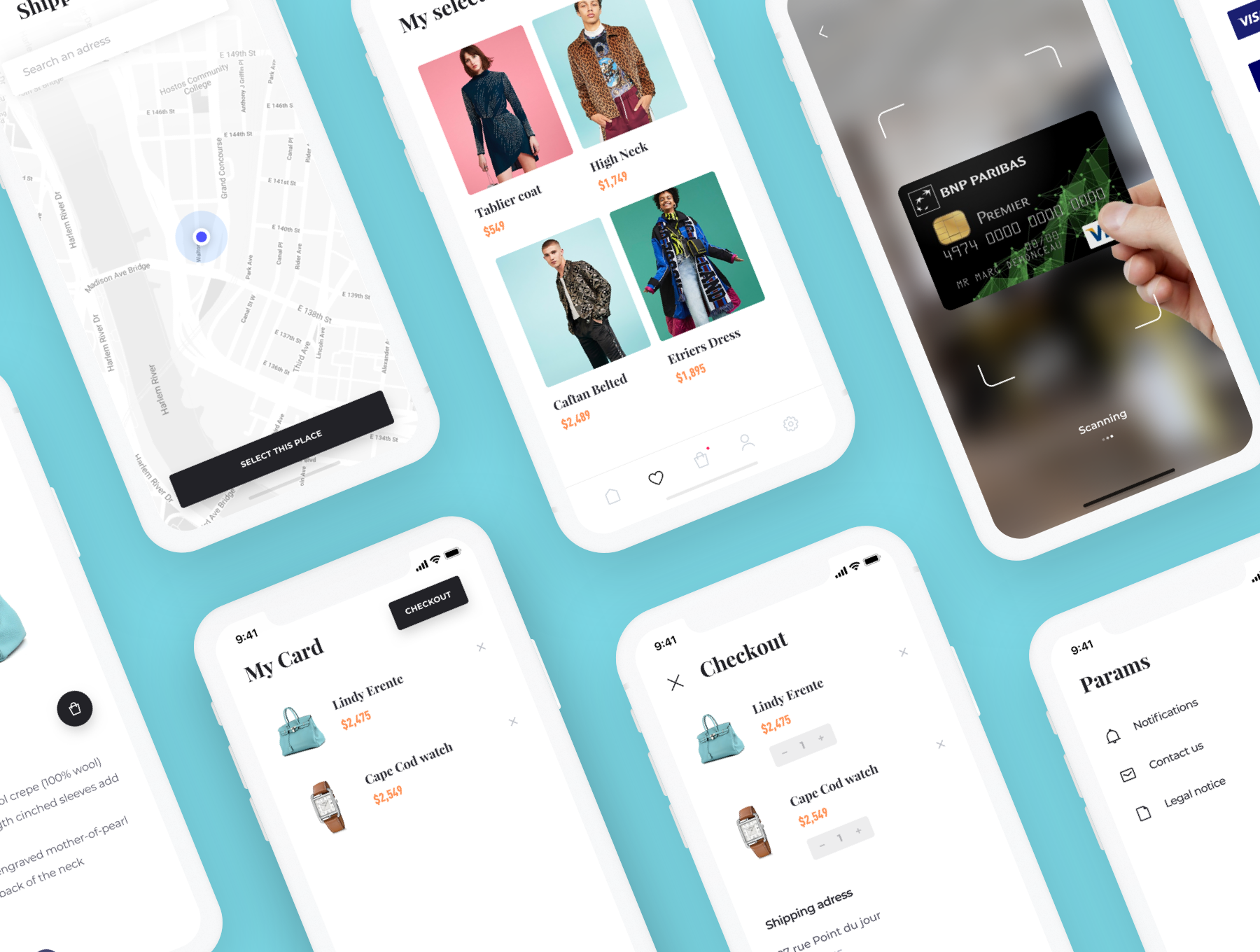 时尚简约商城APP应用程序UI界面设计SKETCH模板 Shopiz UI Kit_img_2