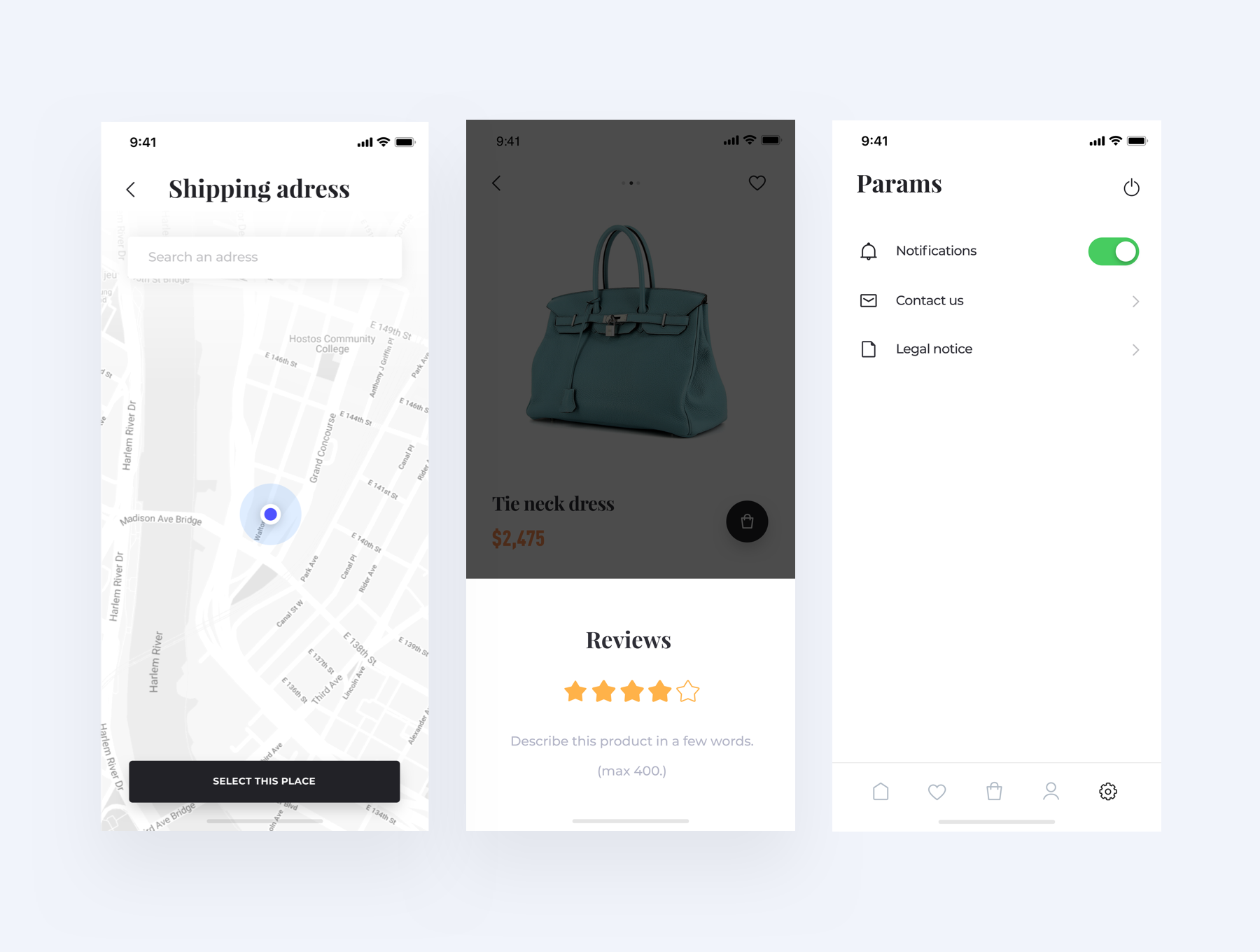 时尚简约商城APP应用程序UI界面设计SKETCH模板 Shopiz UI Kit_img_2