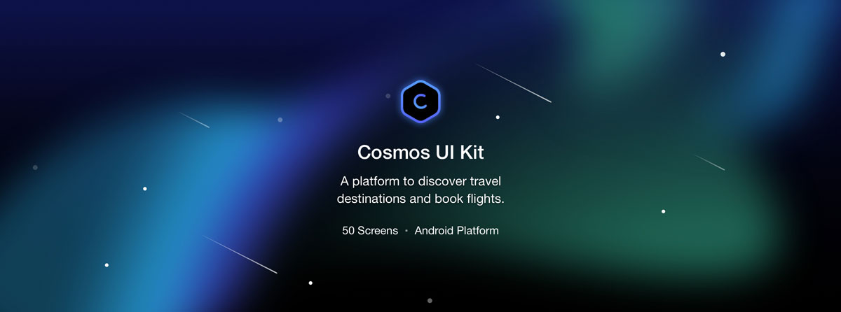 航班机票预订APP应用程序UI界面设计套件 Cosmos UI Kit_img_2