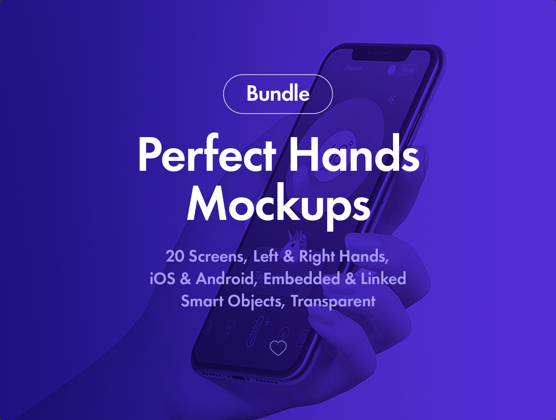 20个手持iPhone X苹果手机样机模板 20 Perfect Hands Mockups_img_2