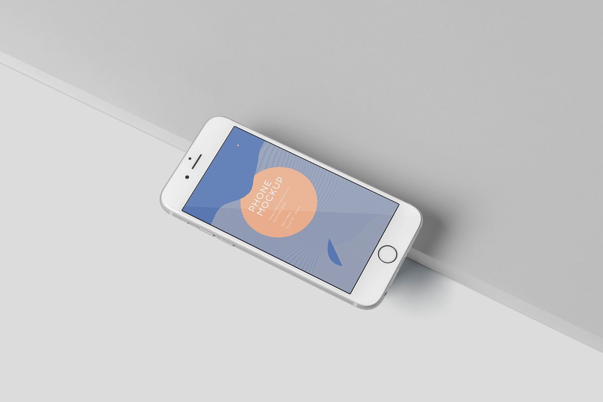 苹果APP应用程序UI设计iPhone 6 Plus手机屏幕效果图样机模板 Phone Mockups_img_2