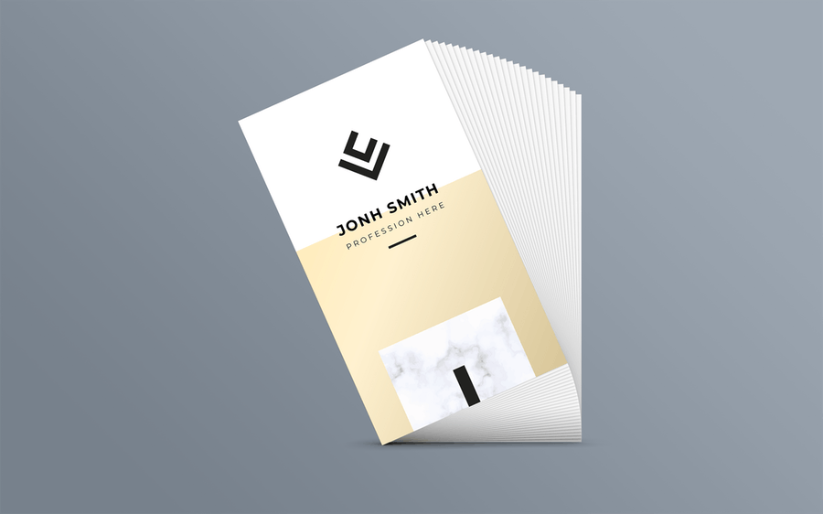 9款高质量商务名片设计样机模板 Business Card Mockup 1.0_img_2