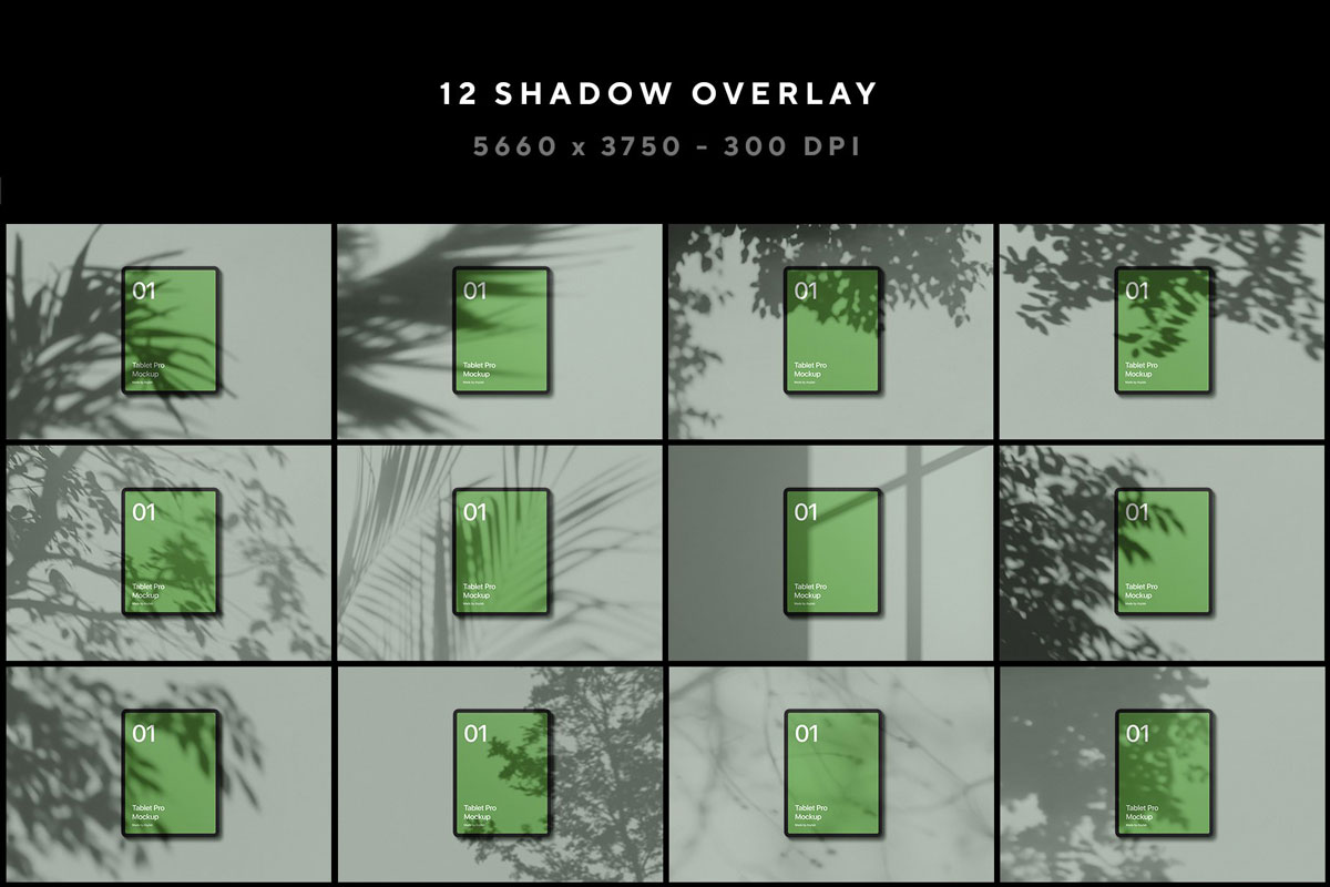 [12.44 GB] 40个带阴影陶瓷电子设备样机模板设计素材合集 40 Devices Shadow Mockups_img_2