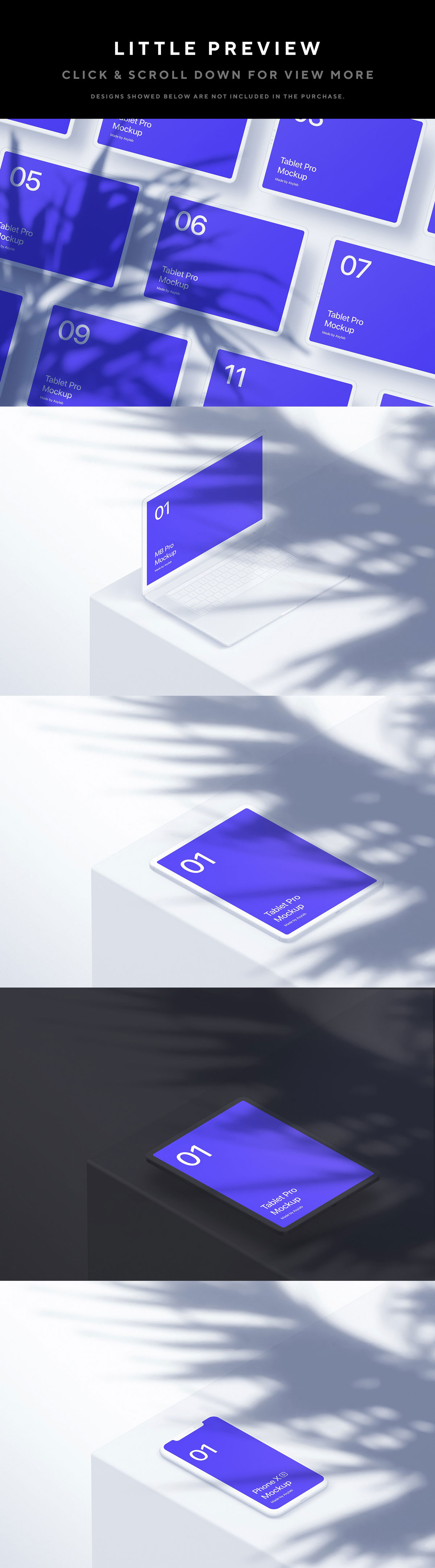 [35.26 GB] 100个品牌设计办公文具/设备样机模板合集 100 Branding Stationery Mockups_img_2