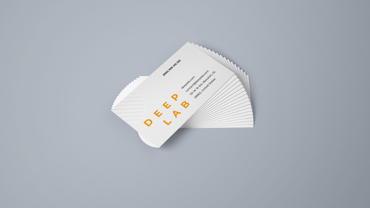 现代时尚商务个人名片设计效果图PSD样机模板合集 Premium Business Card PSD Mockup Set_img_2