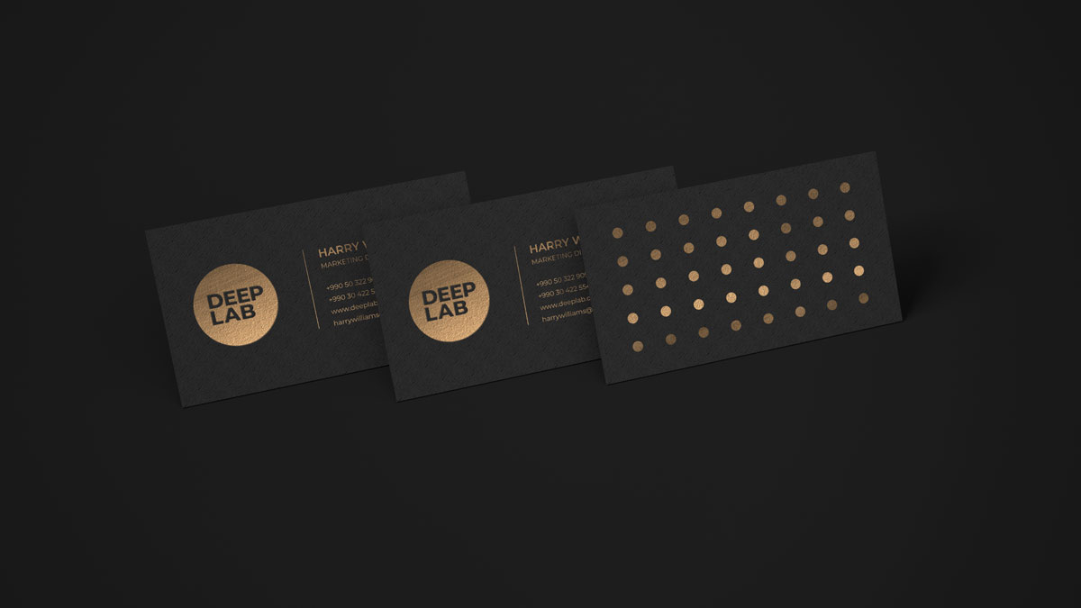 现代时尚商务个人名片设计效果图PSD样机模板合集 Premium Business Card PSD Mockup Set_img_2