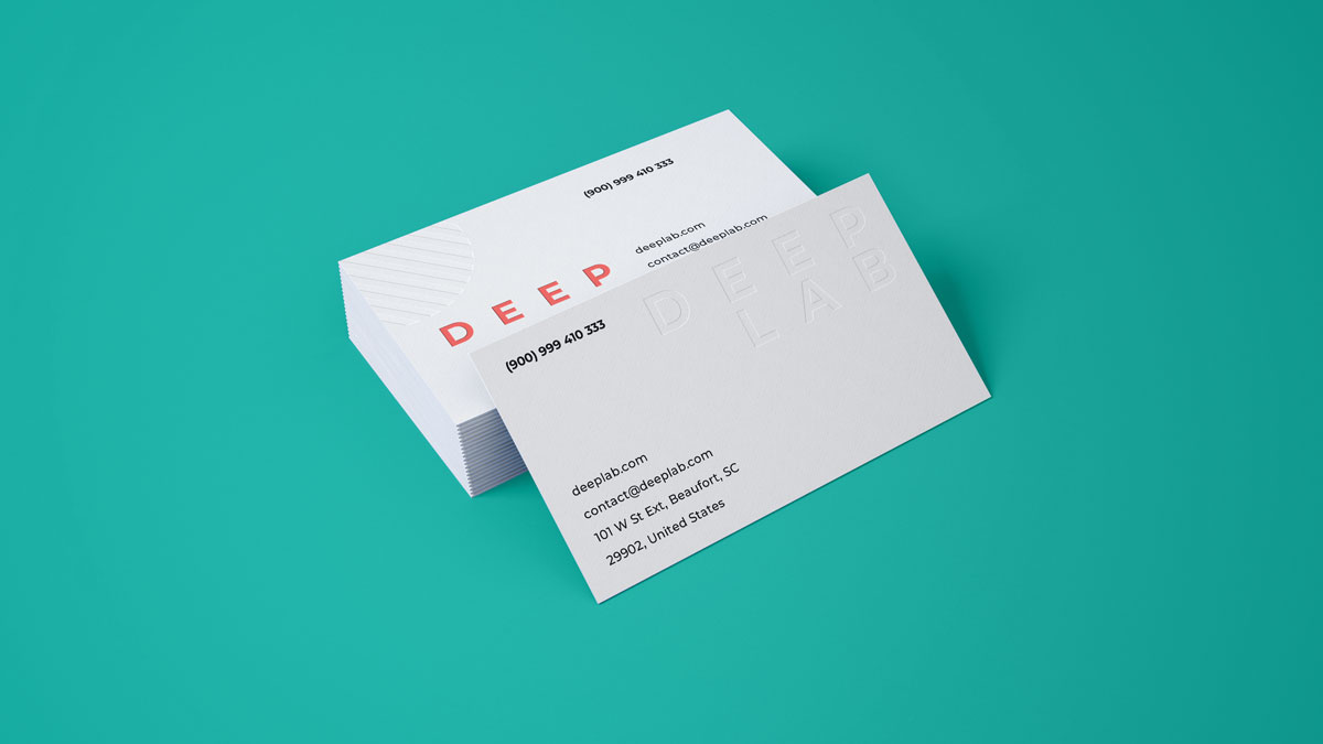 现代时尚商务个人名片设计效果图PSD样机模板合集 Premium Business Card PSD Mockup Set_img_2