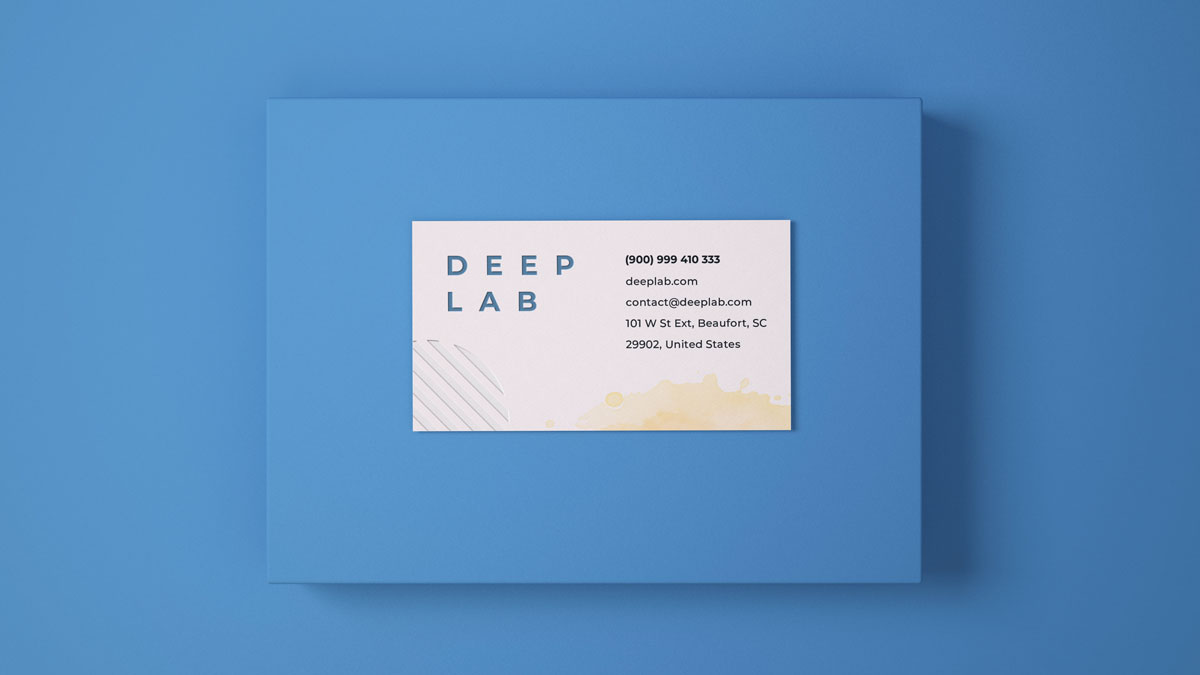 现代时尚商务个人名片设计效果图PSD样机模板合集 Premium Business Card PSD Mockup Set_img_2